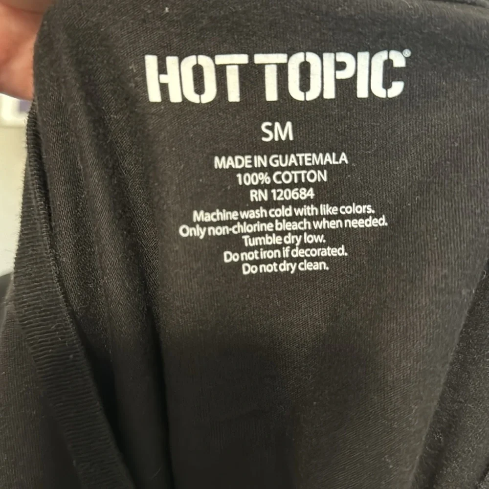 Hot Topic Witch Nature’s Magic Black Crop Top T Shirt - S - Picture 8 of 8